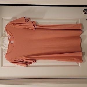 LC Lauren Conrad Peachy Pink Dress Size XL